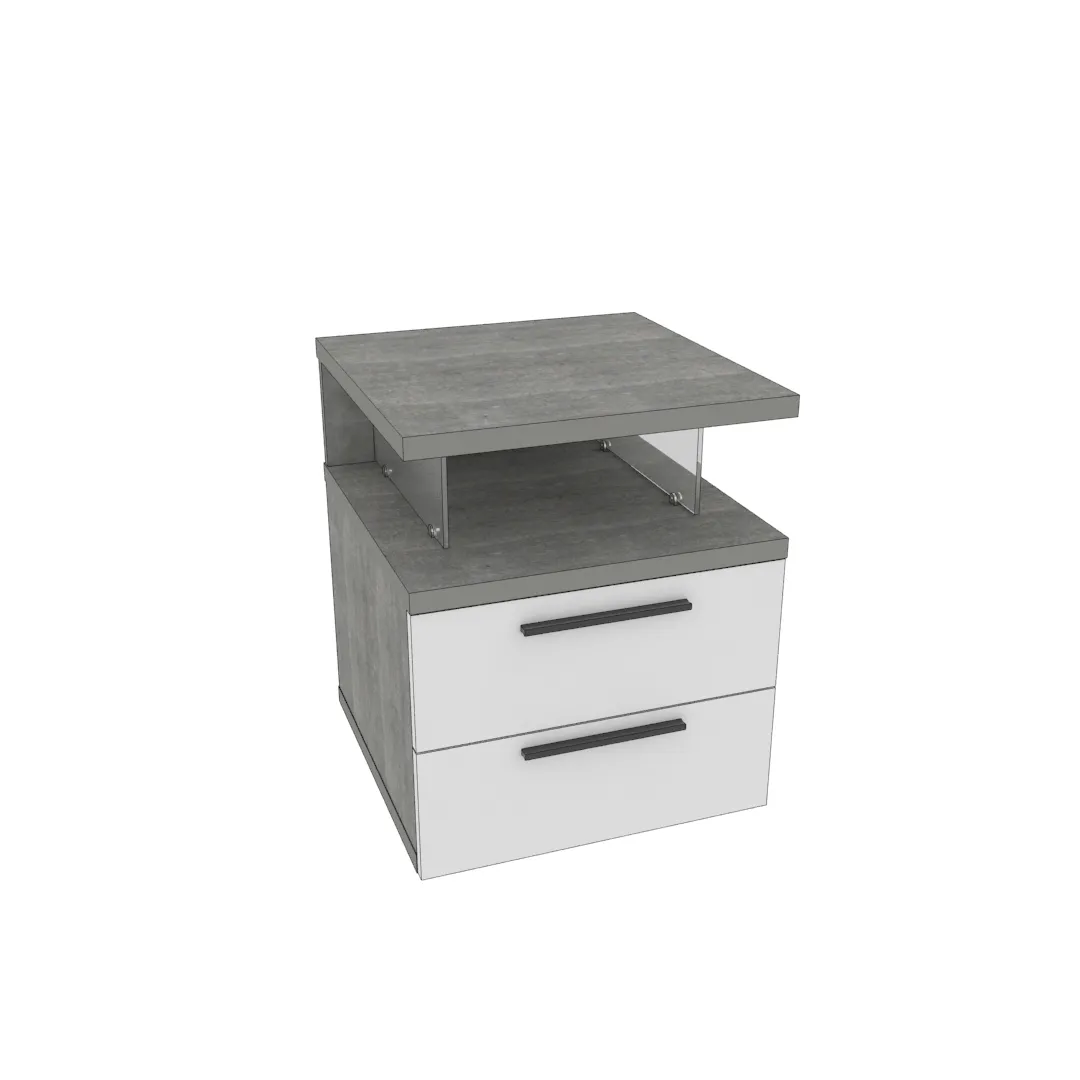 Тумба прикроватная 2 ящика LG-719 Тумба прикроватная 2 ящика LG-719