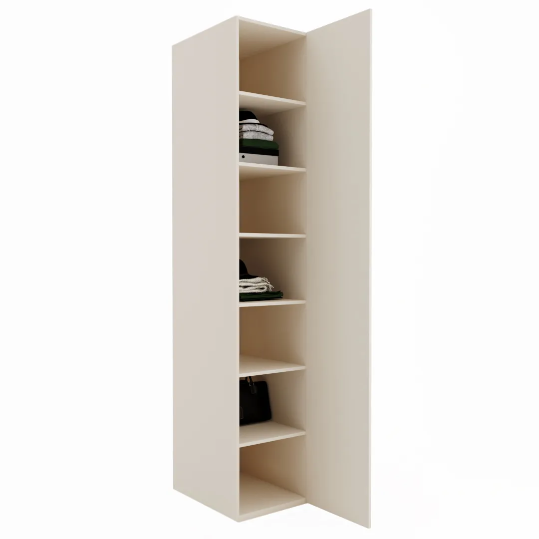 Шкаф 1 дверный узкий L220.60-4