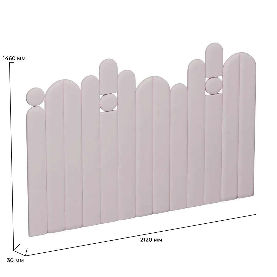 Стеновая панель для детской «Мягкий бортик» #5