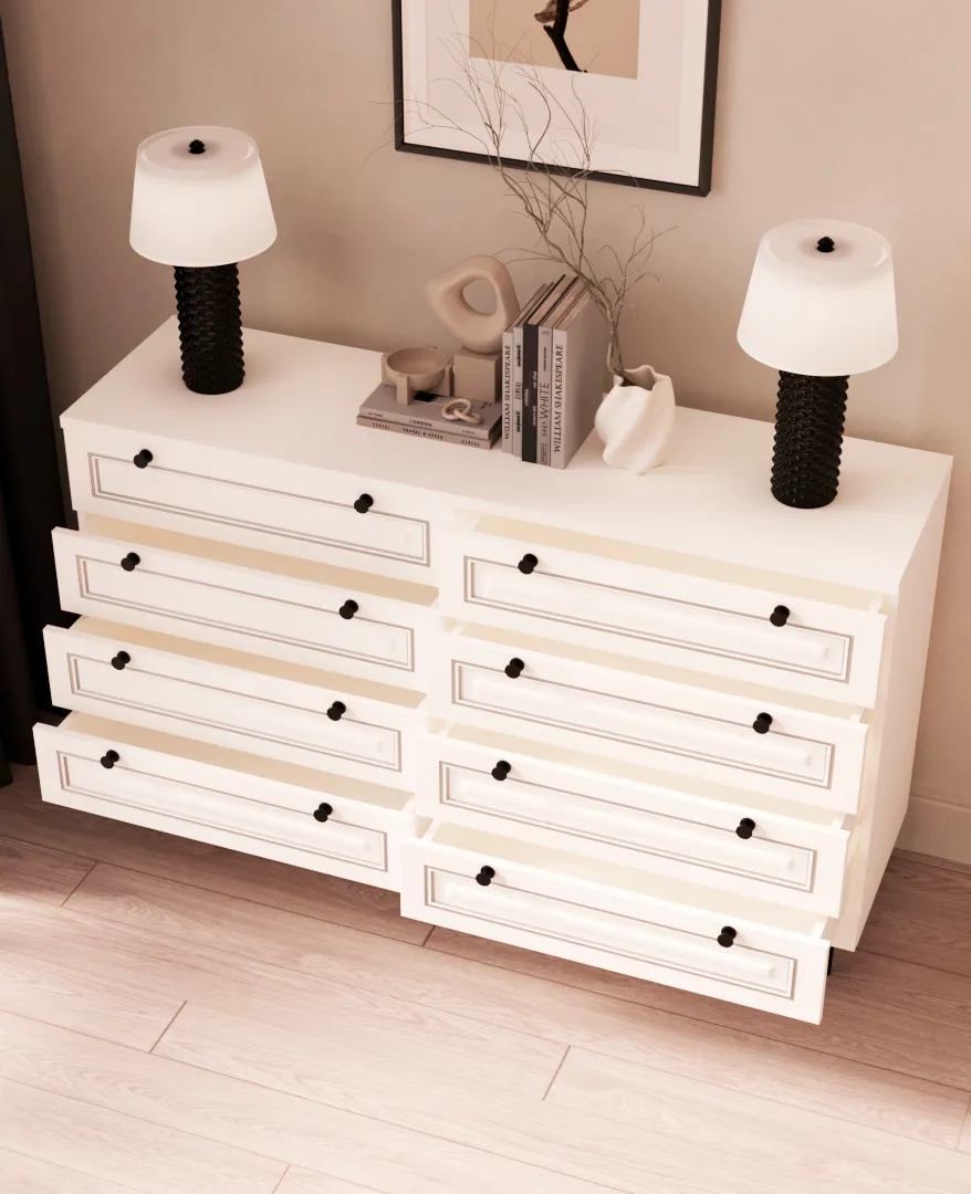 Комод с ящиками узкий A708.45