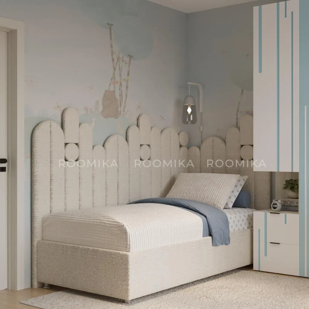 Стеновая панель для детской «Мягкий бортик» #3