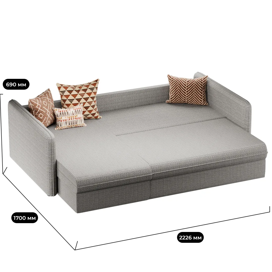 Диван раскладной, система "пантограф" KAMERON4