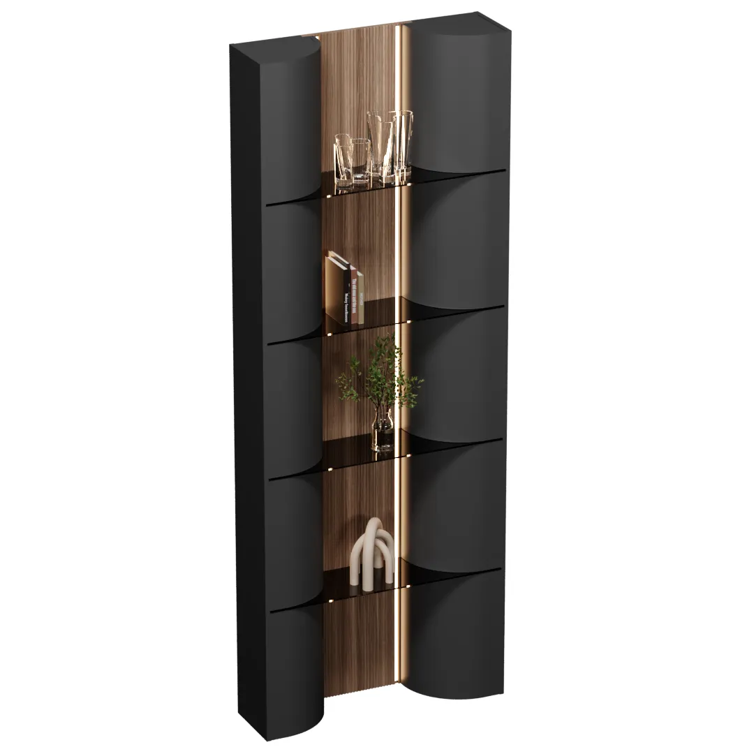 Стеллаж декоративный напольный с подсветкой F300.250