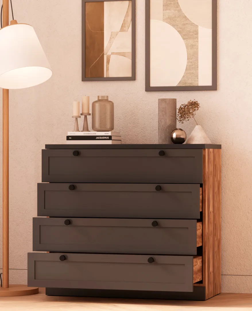 Комод с ящиками узкий A704.40ES