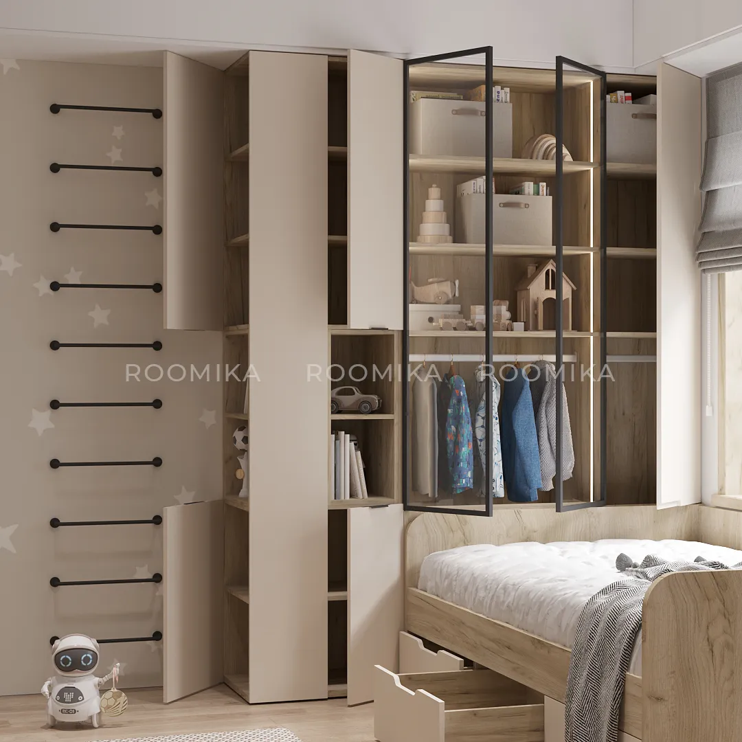 Шкафная группа для детской комнаты Lazio 201