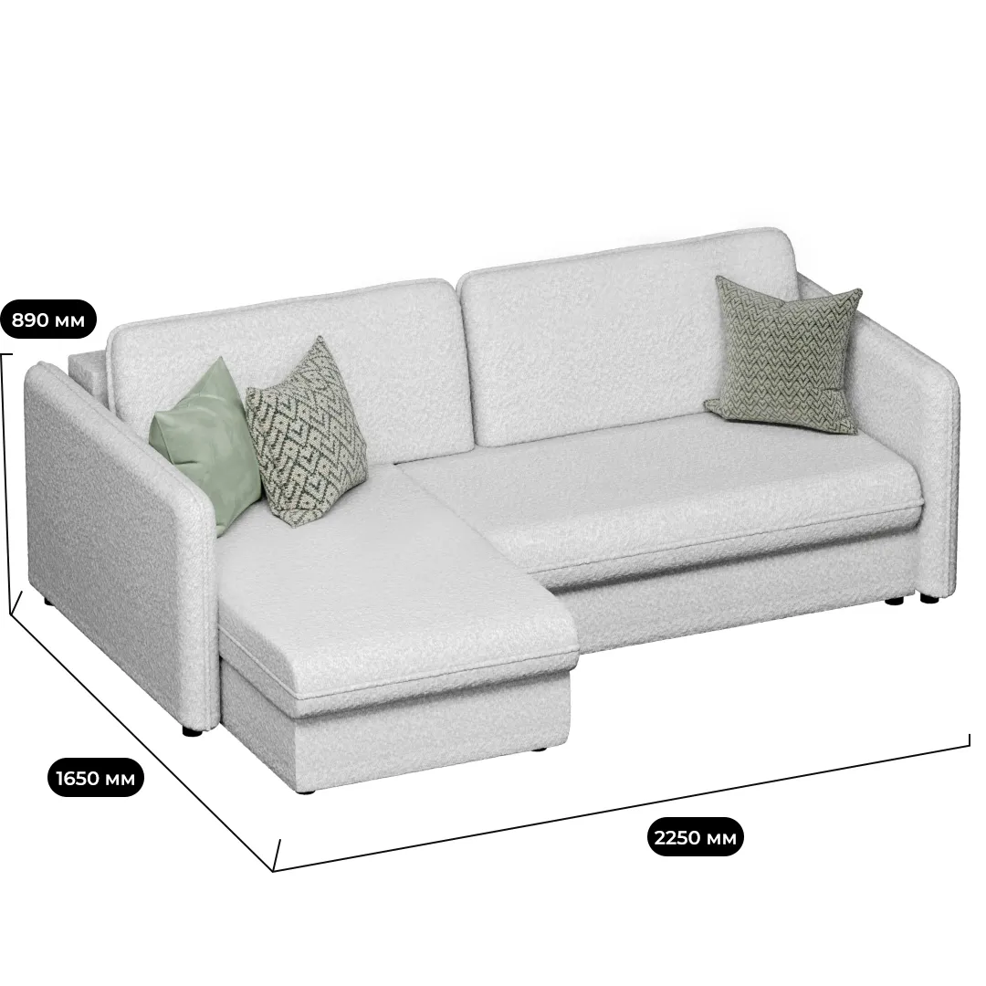 Диван раскладной, система "пантограф" КАМЕРОН4