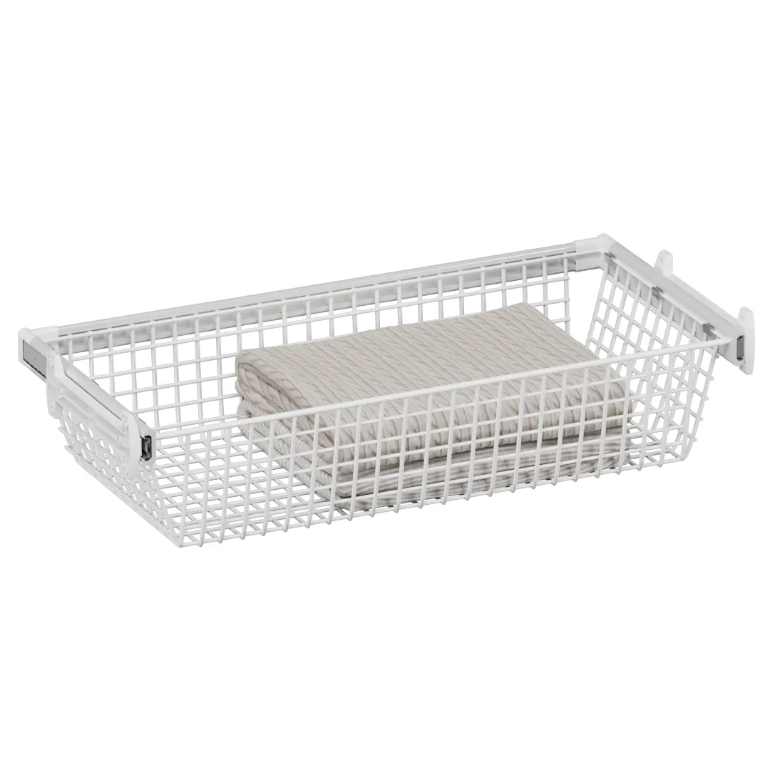 BELLE Корзина для белья 900 мм, цвет белый, BE90BAWH
