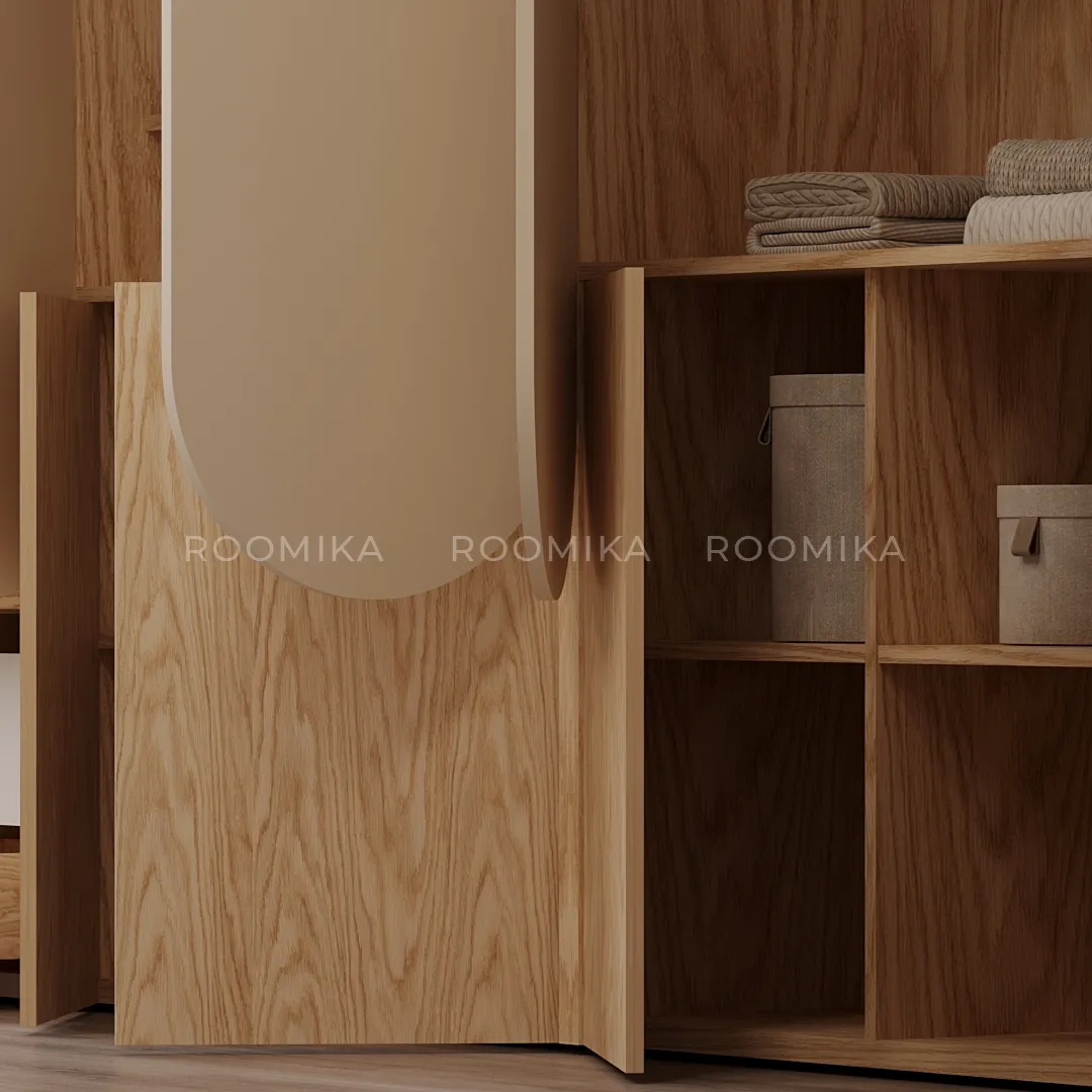 Шкаф для одежды и книг L251.44-3 L/R