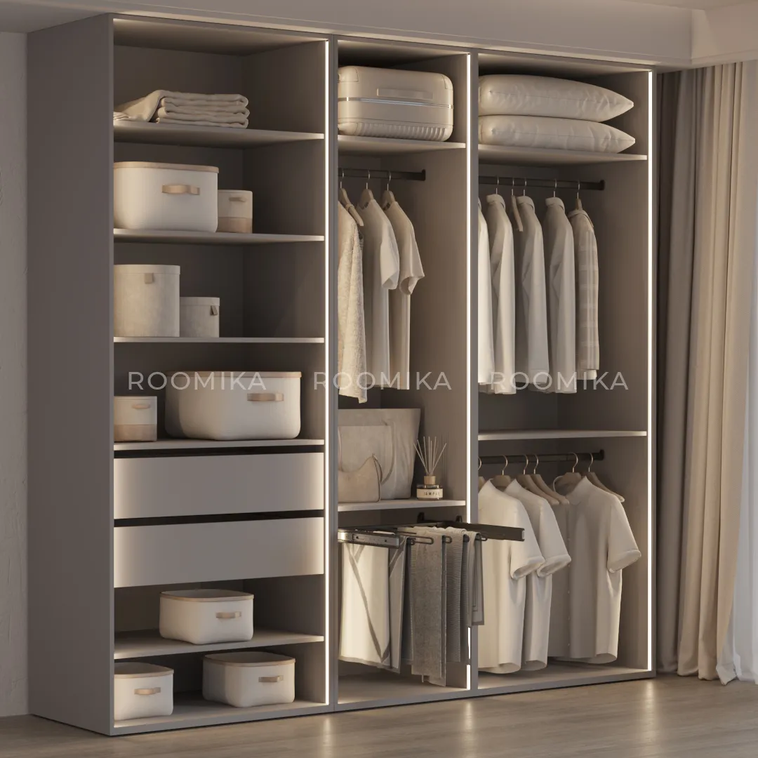 BELLE  Вешалка для брюк, 600 мм, цвет графит, BE60TRGR