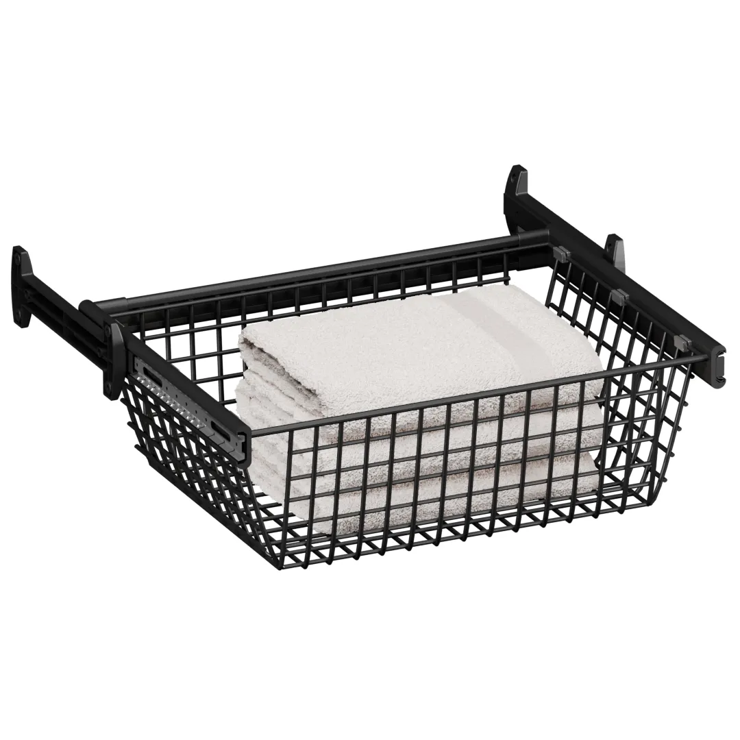 BELLE Корзина для белья 600 мм, цвет графит, BE60BAGR