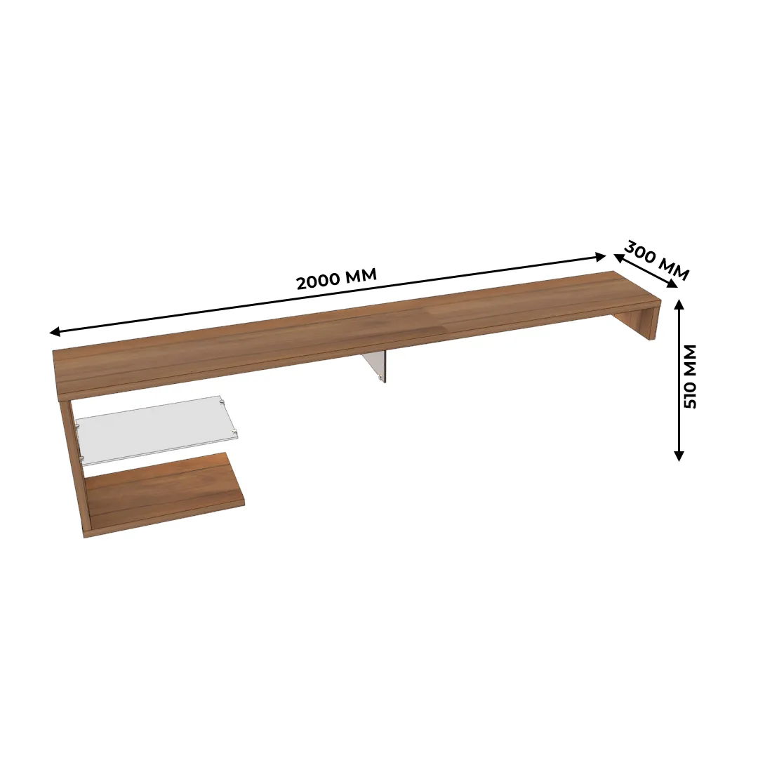 Приставка L113 к тумбе L505 с подсветкой L/R