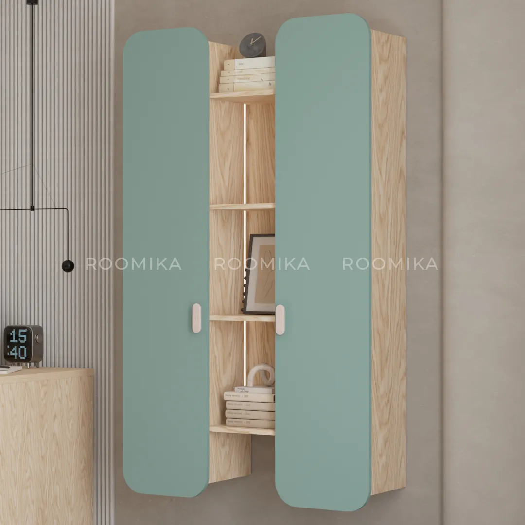 Навесной книжный шкаф  с подсветкой L342.300