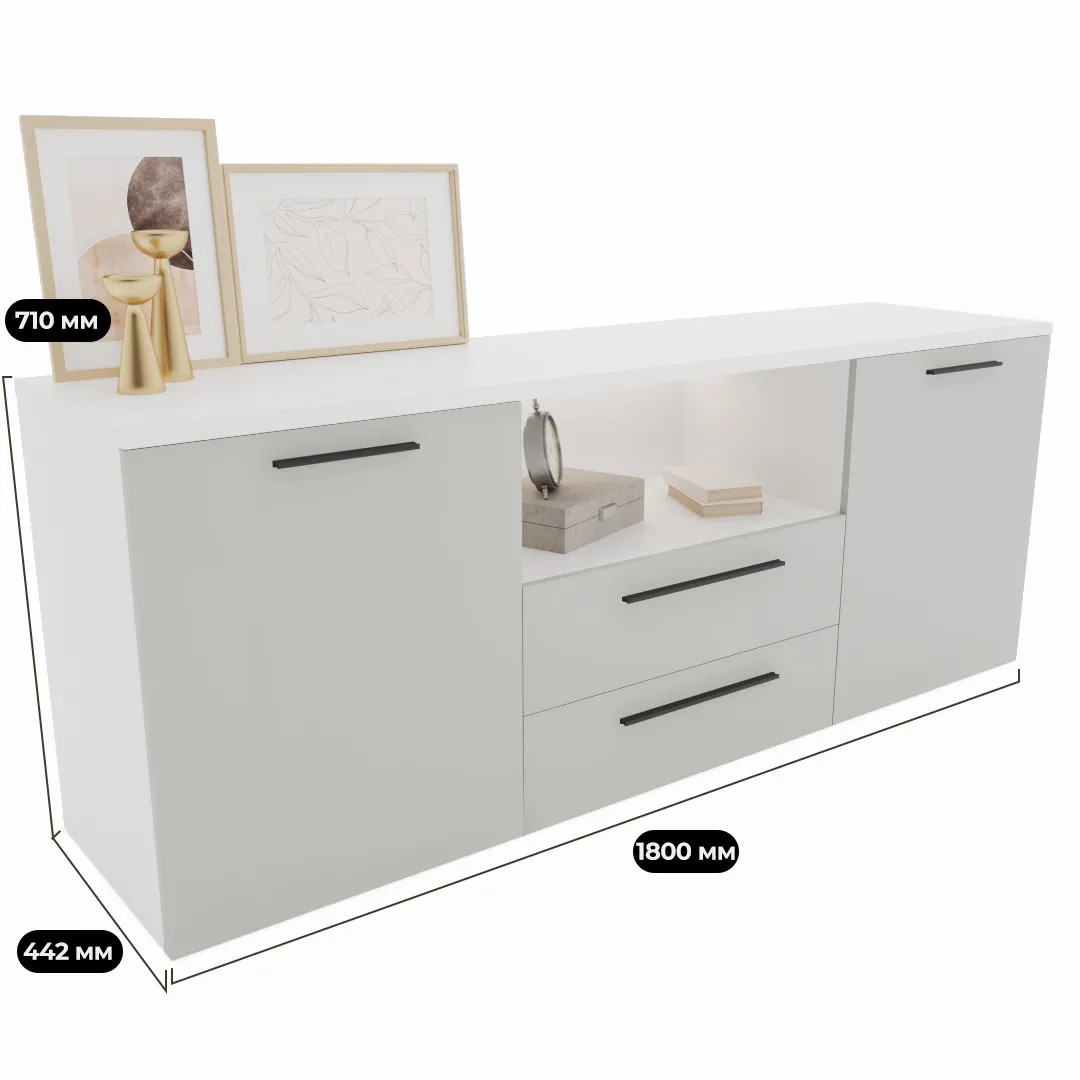 Тумба напольная с подсветкой L504