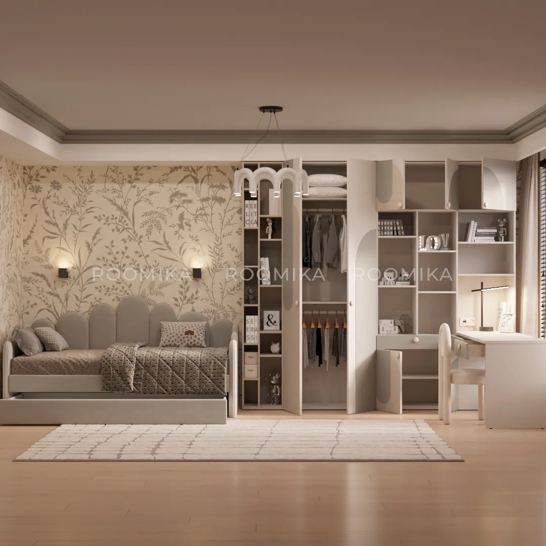 Lazio детская фрезерованные фасады в эмали 88