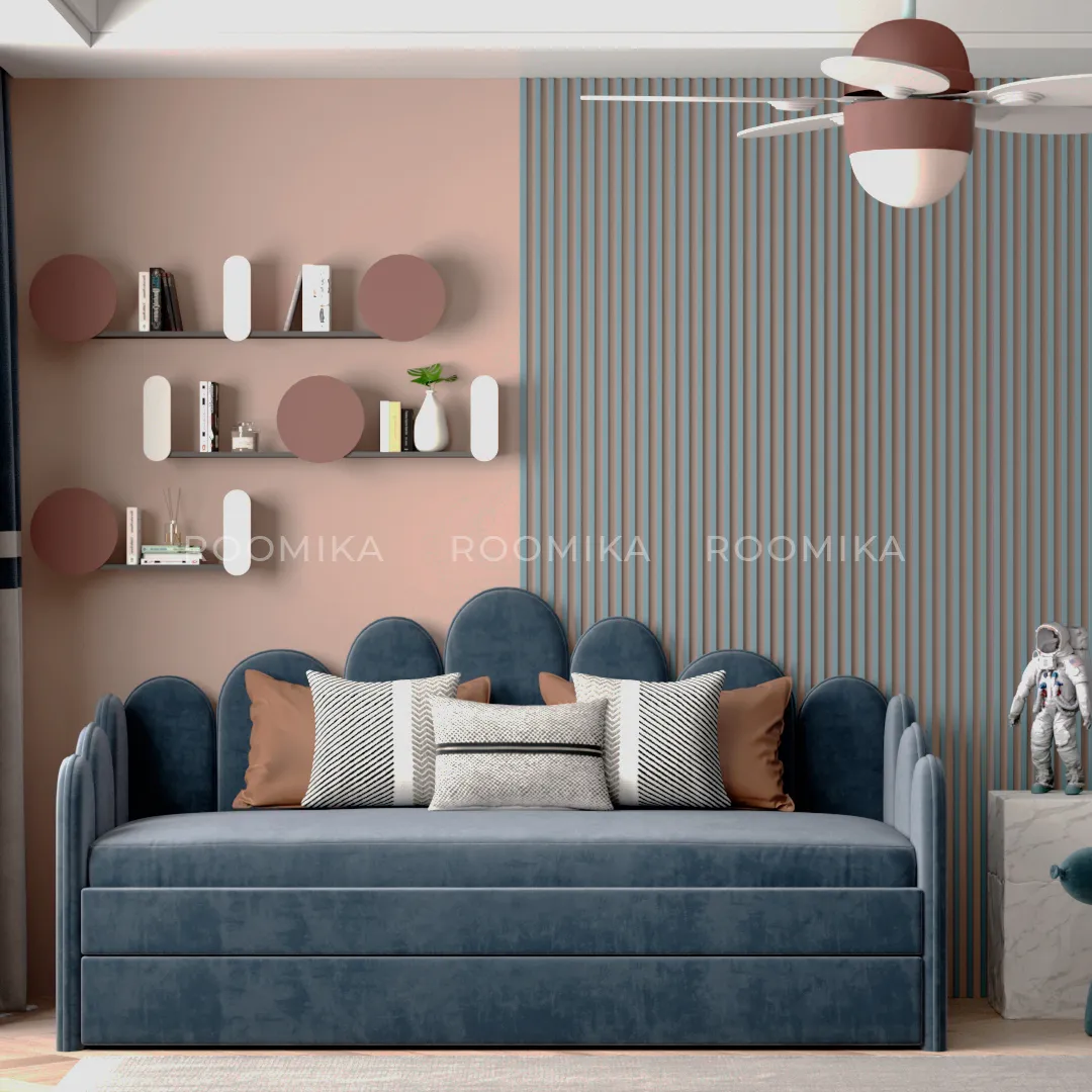 Мягкая кровать-диван ШЕЛЛ, 90x190