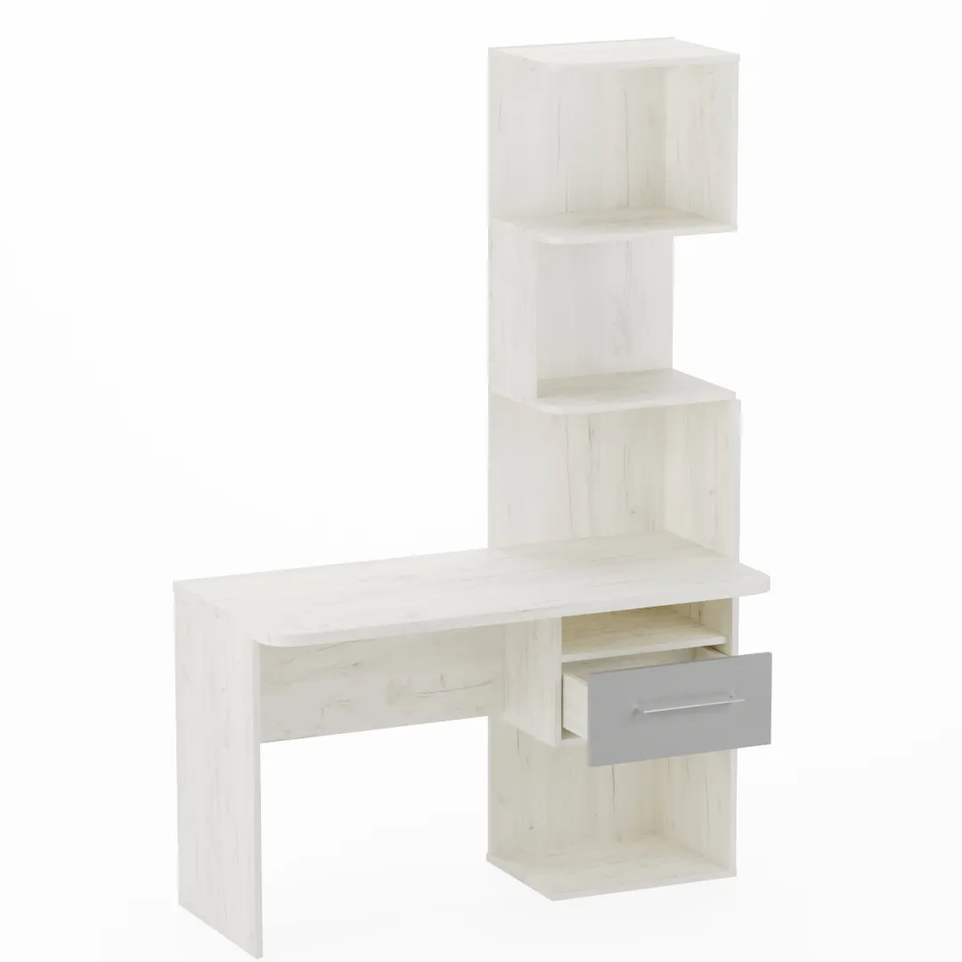 Рабочий стол со встроенным стеллажом HOF420