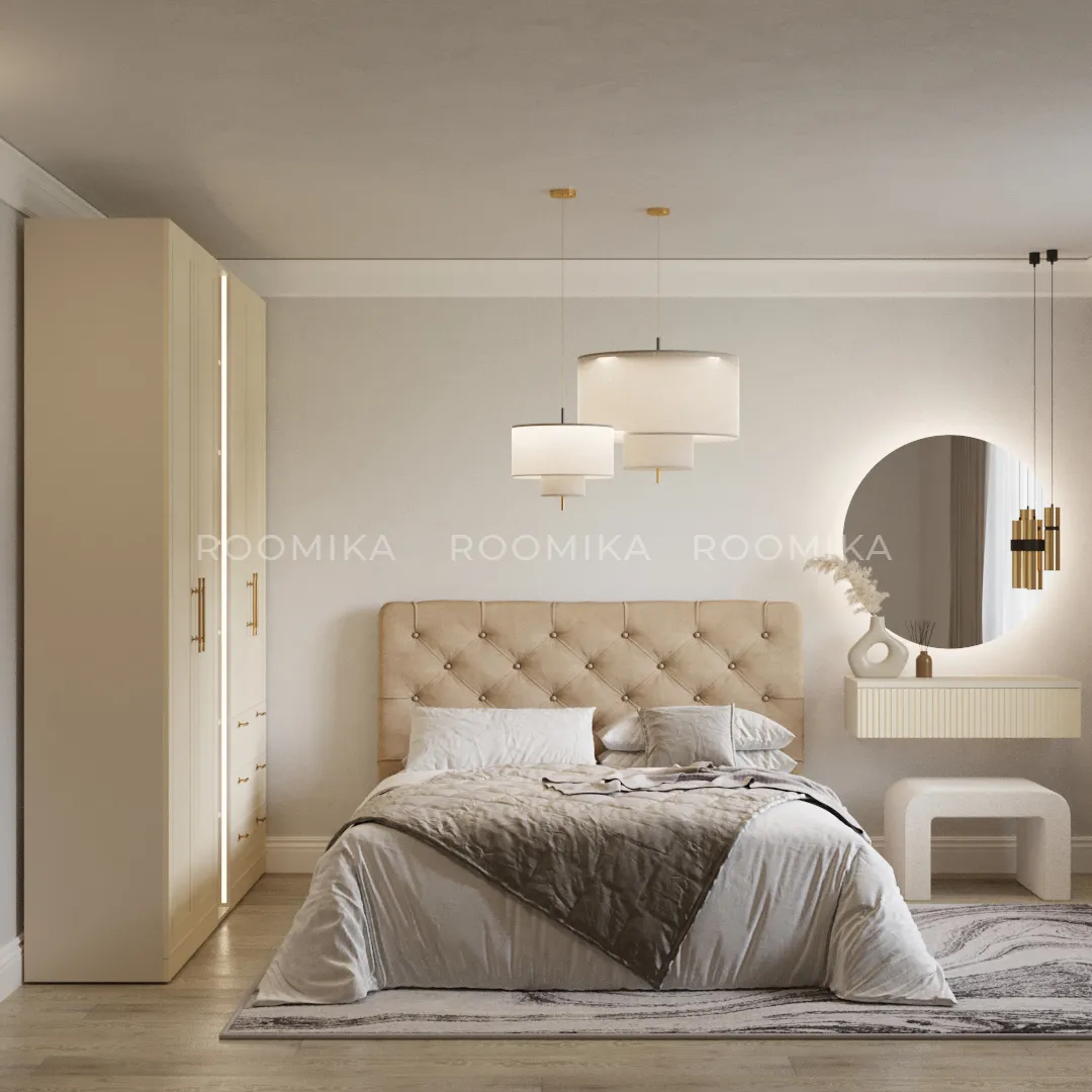 Кровать двуспальная мягкая МИРА с подъемным механизмом, 160x200