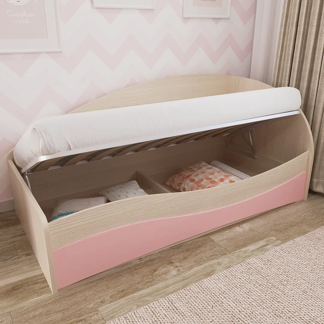 Кровать односпальная P901 с подъемным механизмом, 90x190