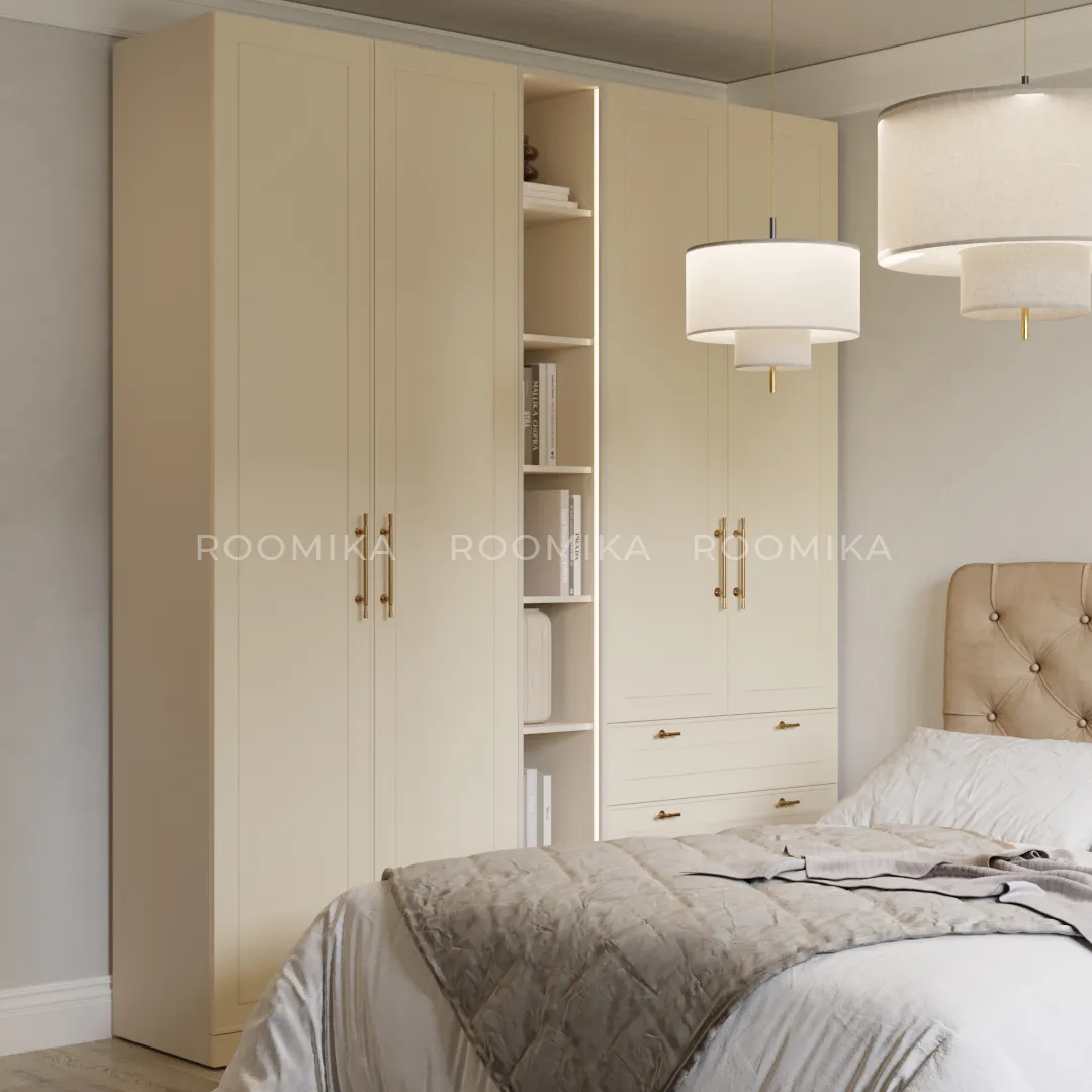 Cтеллаж открытый глубокий L233.44 с подсветкой