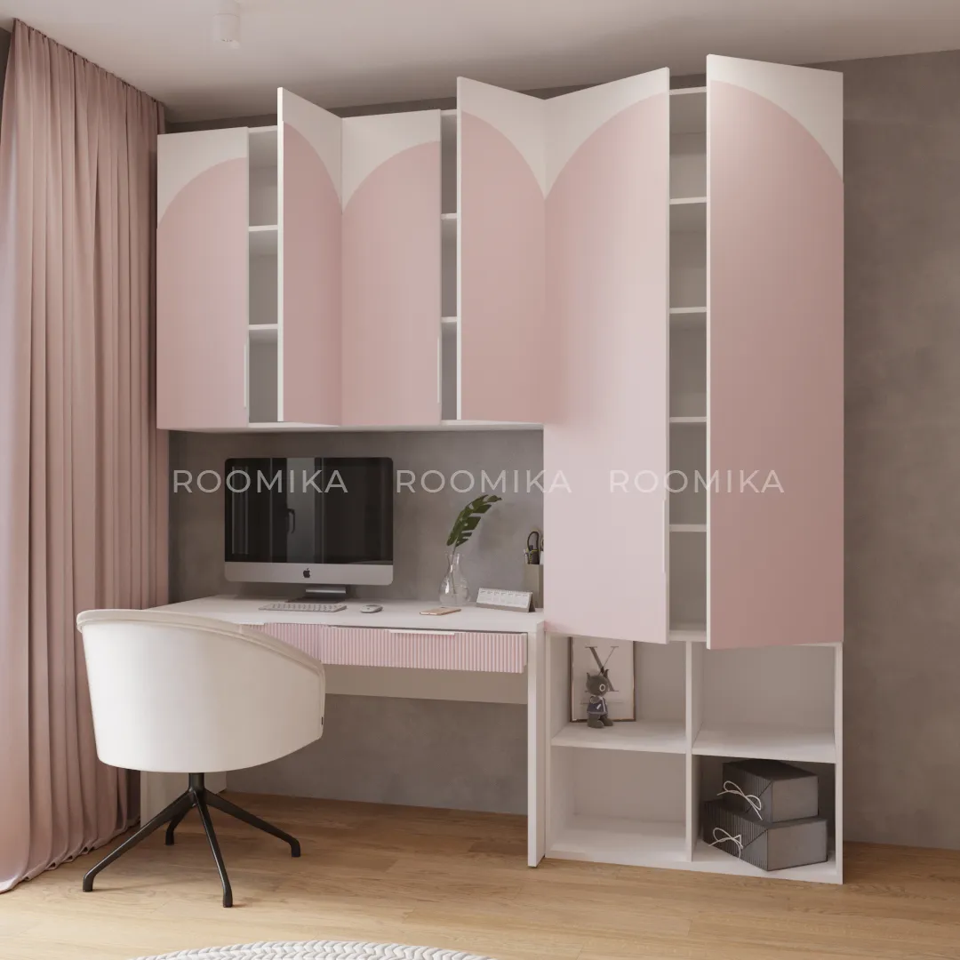 Lazio детская фрезерованные фасады в эмали 77