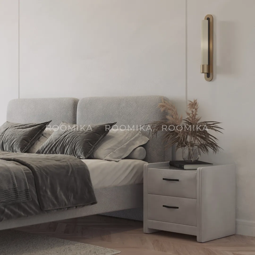 Кровать двуспальная мягкая МОНТАНА, 160x200