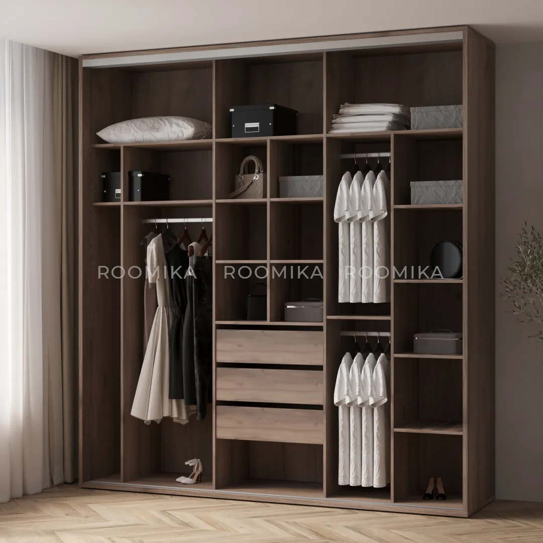 Шкаф-купе ХG246.60-2, профиль INTEGRO, фасад МДФ