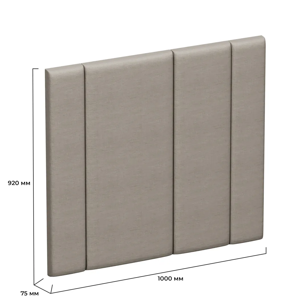 Мягкая стеновая панель «Стена уюта» 1000*920 нестандарт