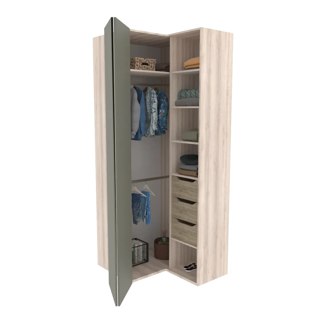 Шкаф угловой L208 L/R