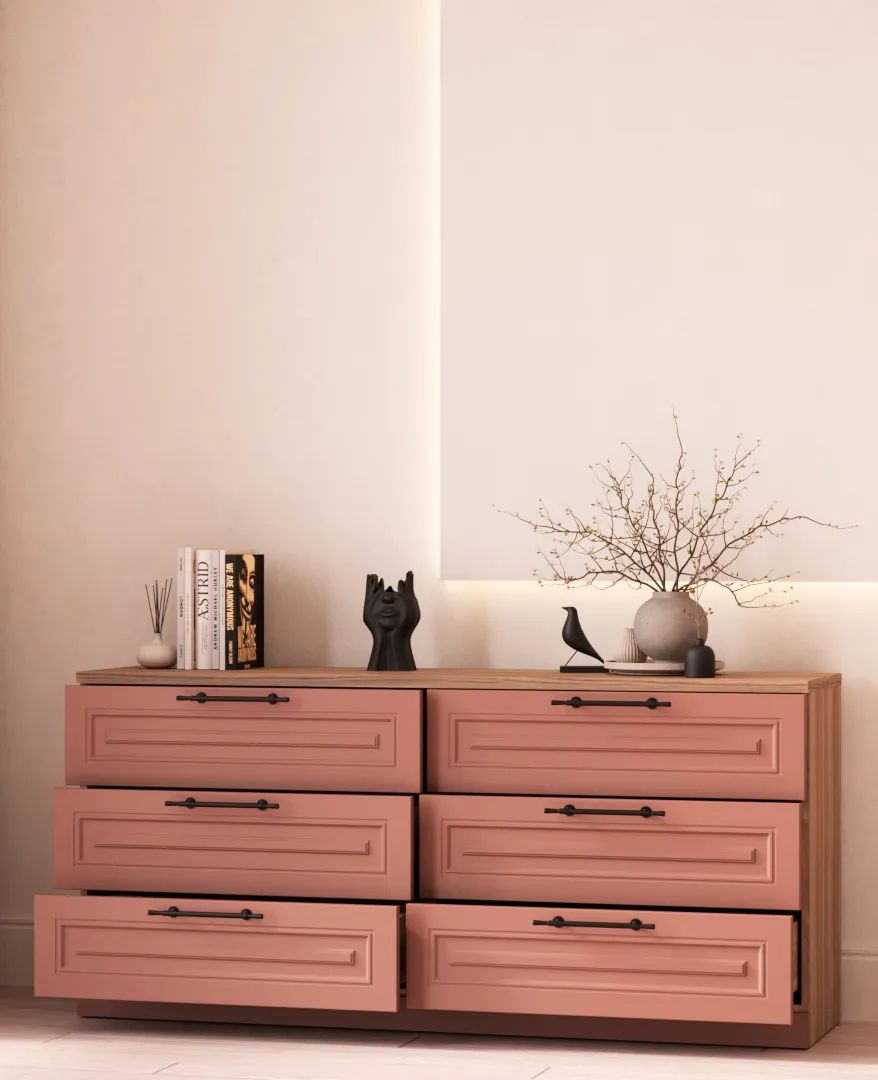 Комод с ящиками узкий A706.40