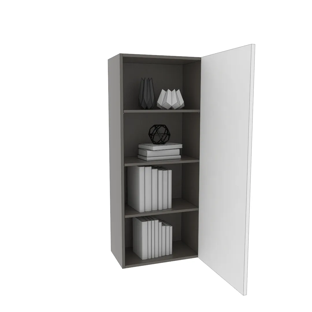 Шкаф навесной, фасады в эмали LE-351