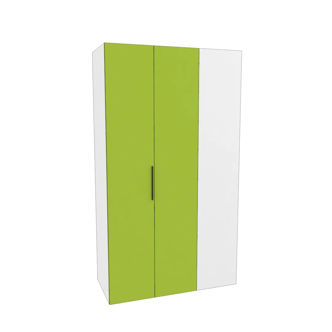 Шкаф со складными дверьми и фальш панелью L206 L/R