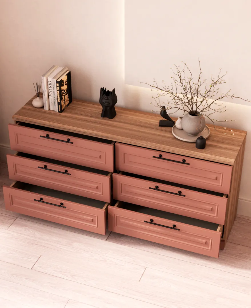 Комод с ящиками узкий A706.40