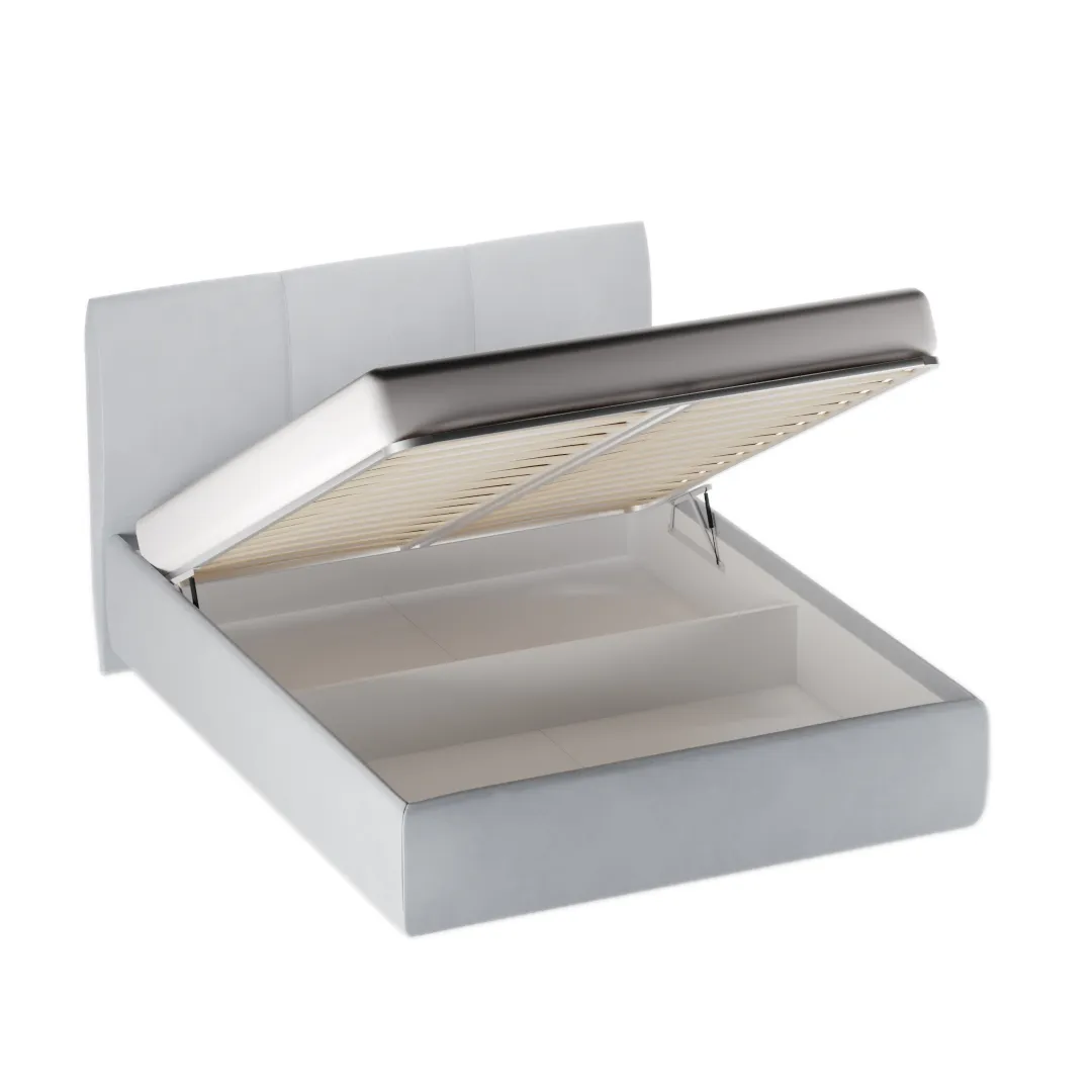 Кровать двуспальная мягкая PALERMO  с подъемным механизмом, 160x200