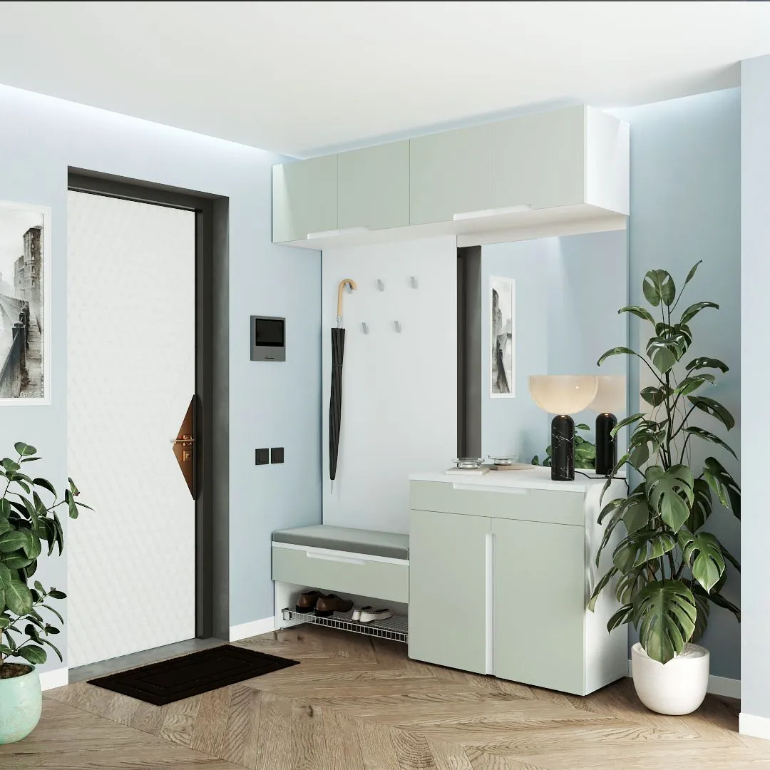 Lazio прихожая фасады в эмали 8