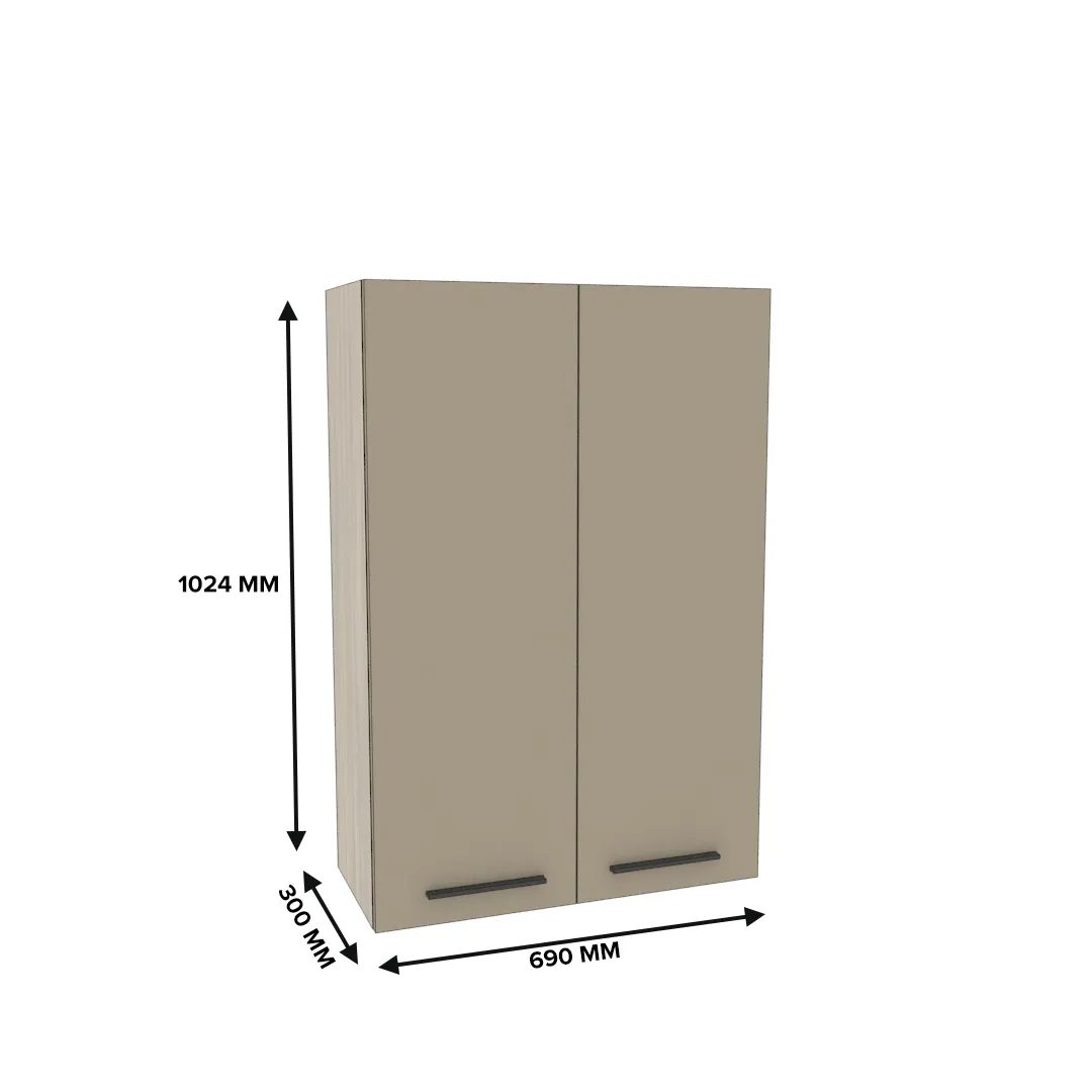 Антресоль двудверная L339.300