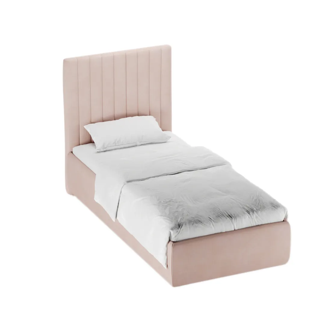 Кровать односпальная мягкая АСТИ с подъемным механизмом, 90x200