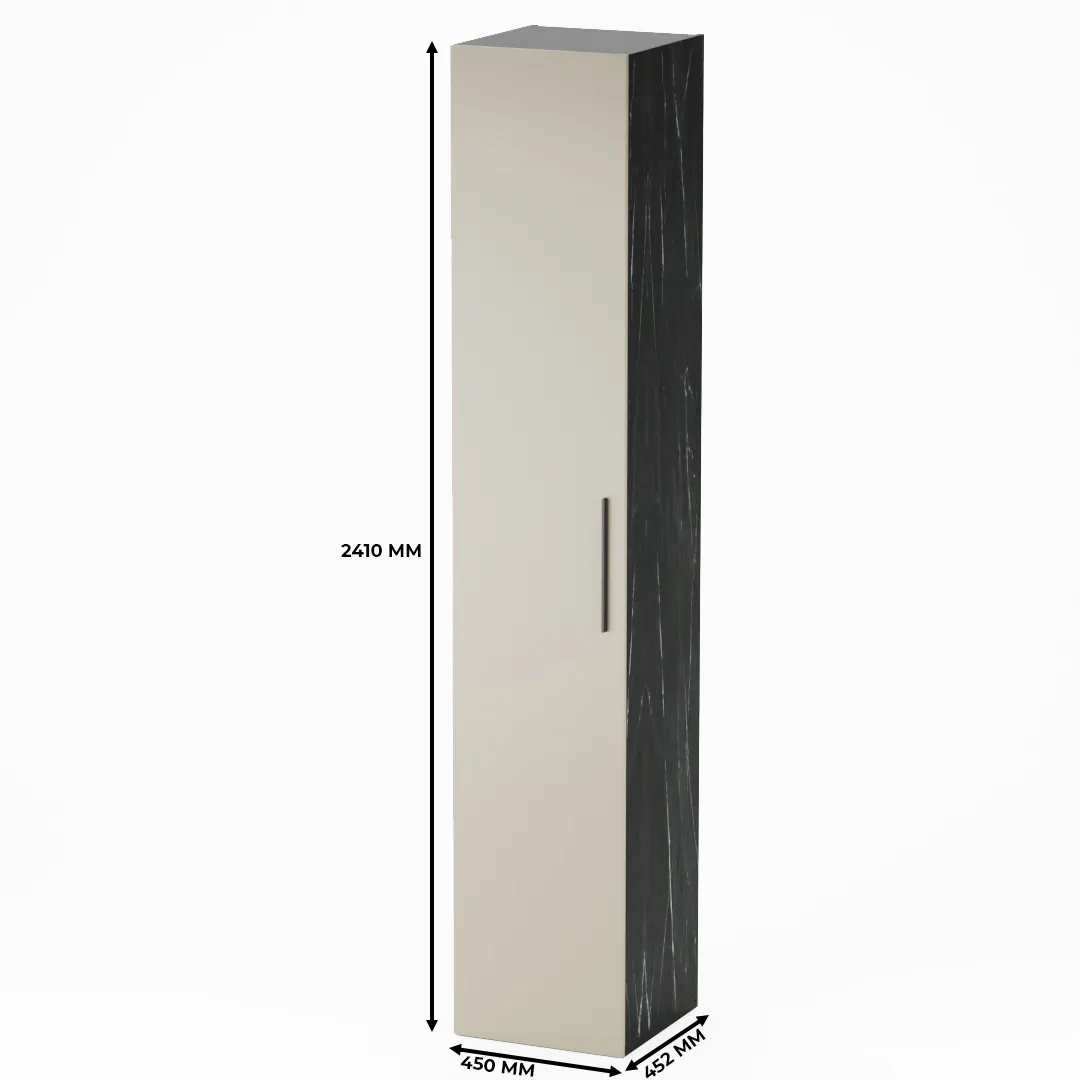 Шкаф 1 дверный узкий LG220.44-1