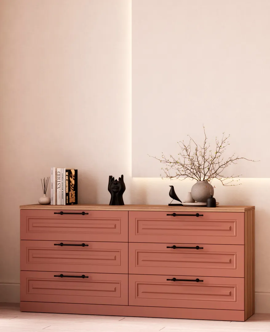 Комод с ящиками узкий A706.40