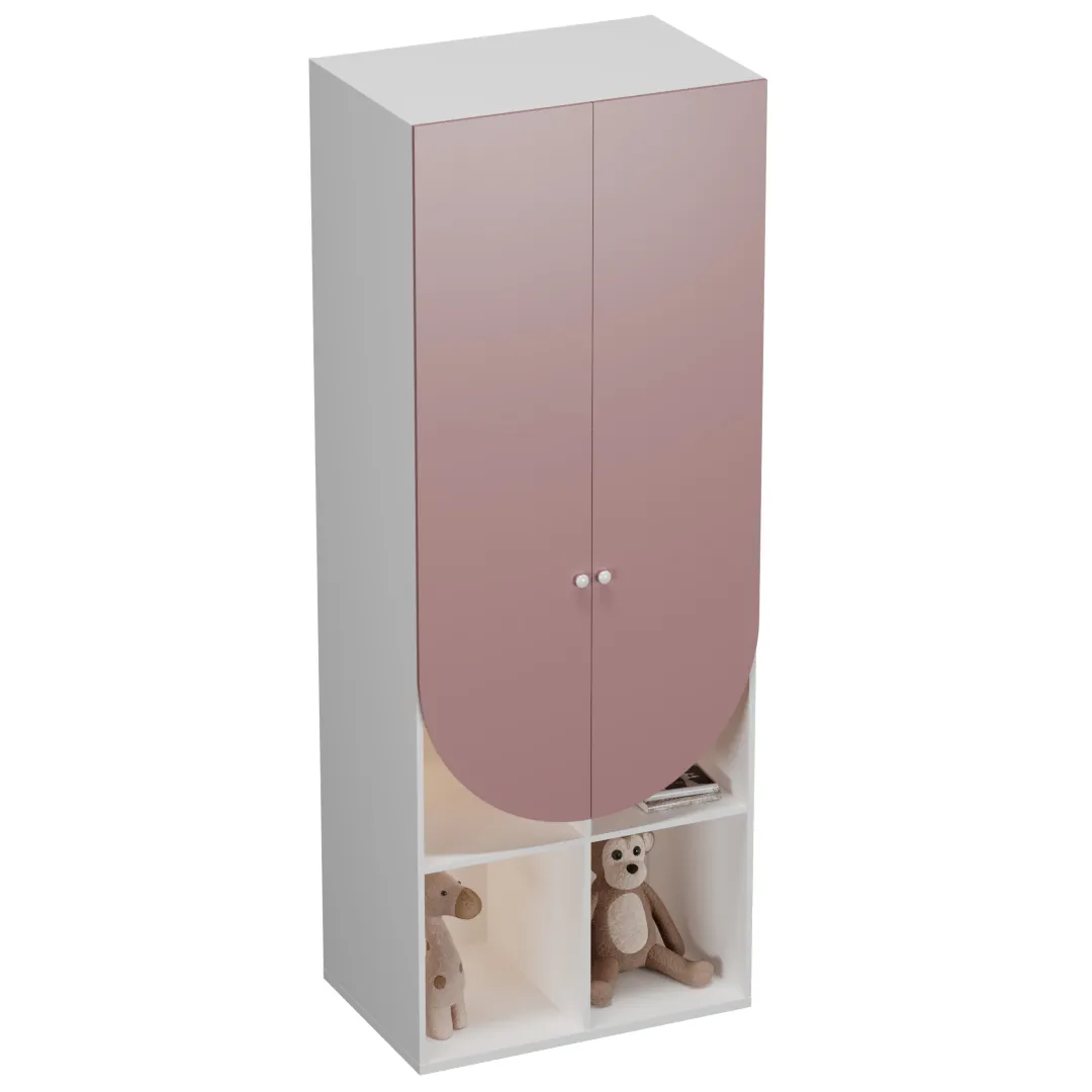 Шкаф для одежды с открытой нишей  с подсветкой L254.60