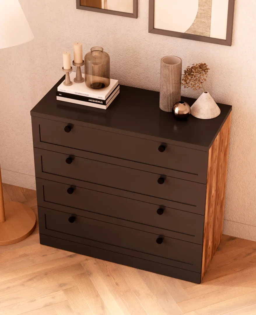 Комод с ящиками узкий A704.40ES