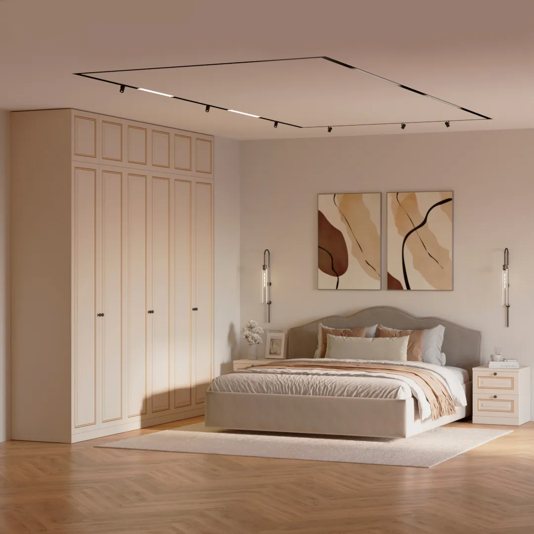 Кровать двуспальная мягкая СЕЛЕНА с подъемным механизмом, 140x200