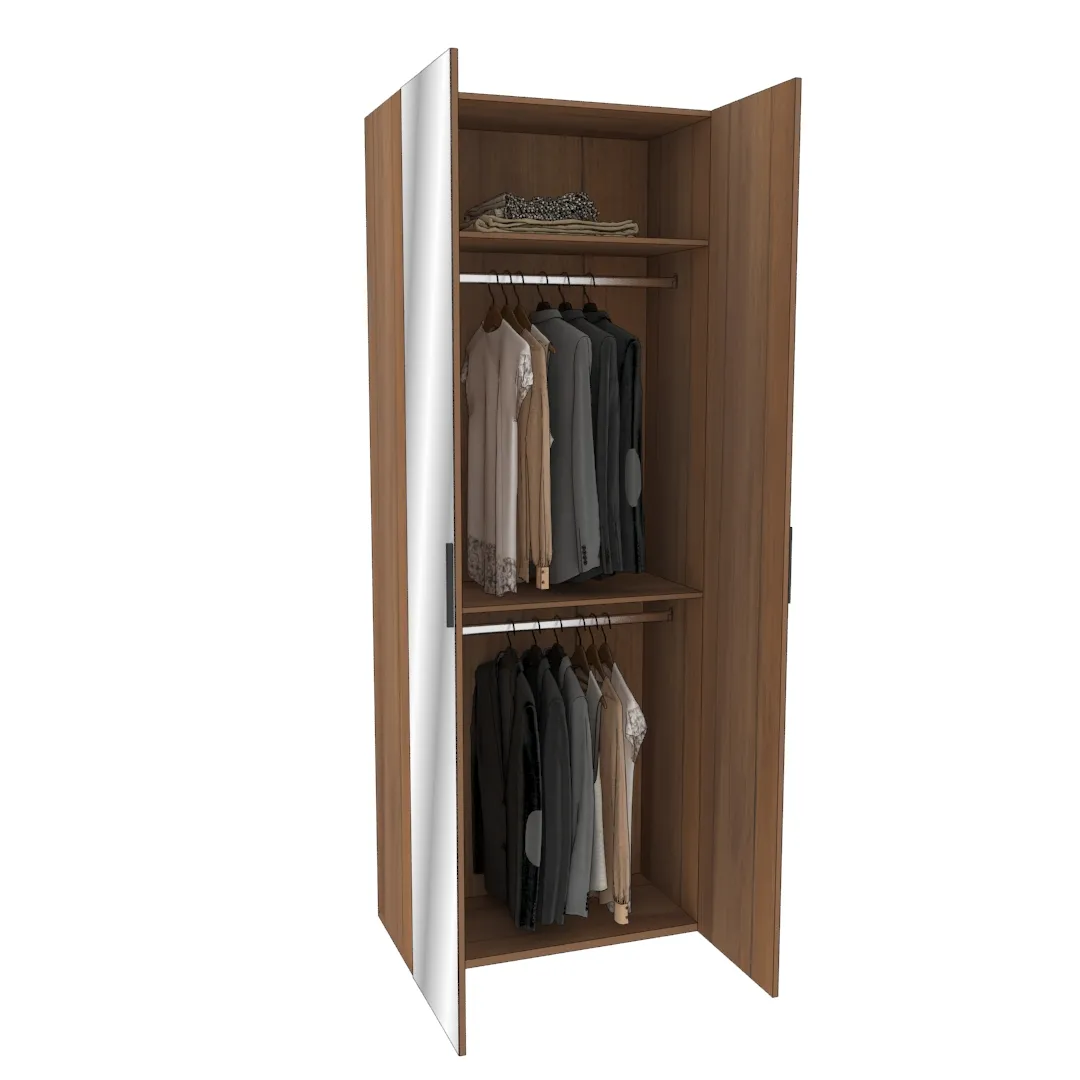 Шкаф двустворчатый с зеркалом L210.44-1Z