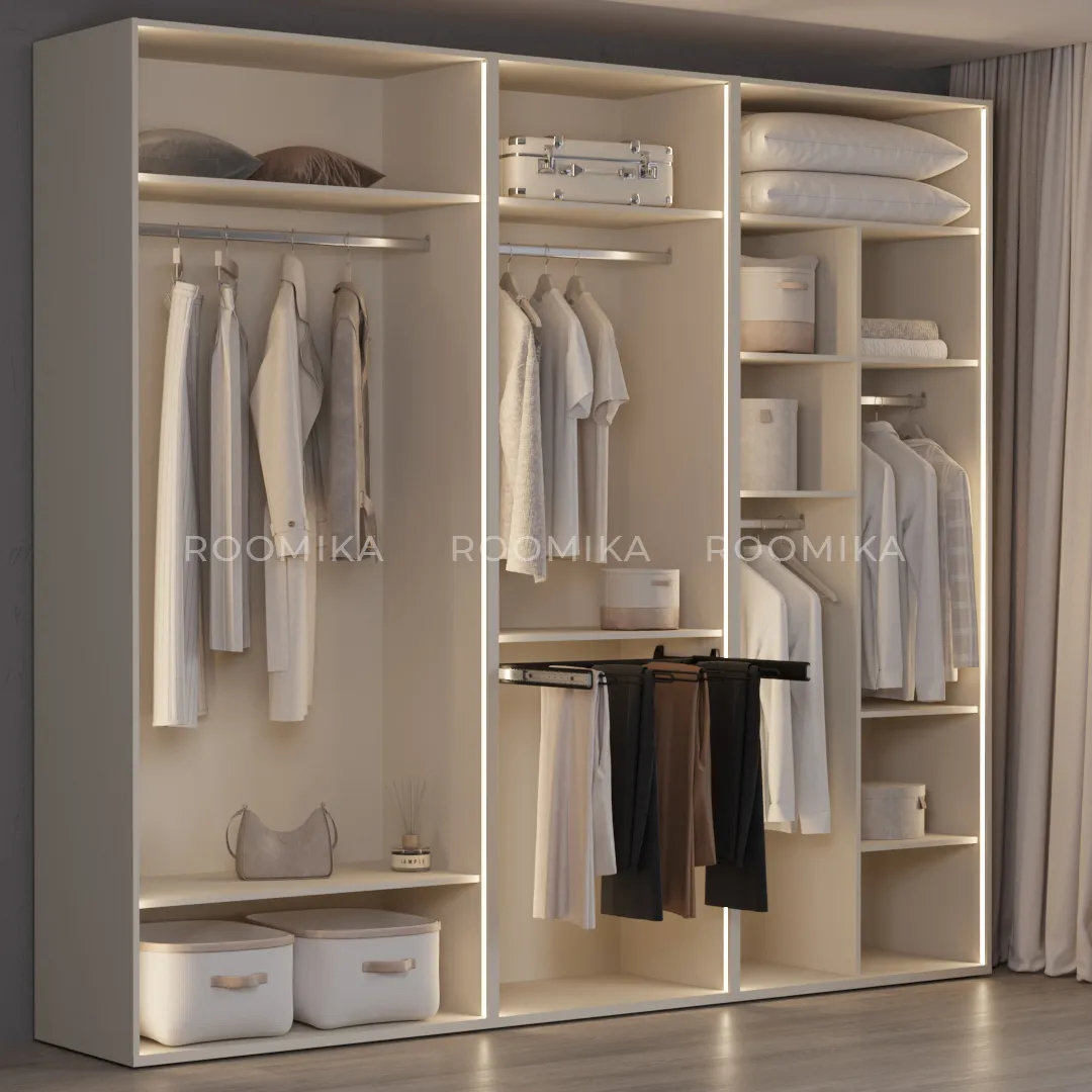 BELLE  Вешалка для брюк, 700 мм, цвет черный, BE70TRBL