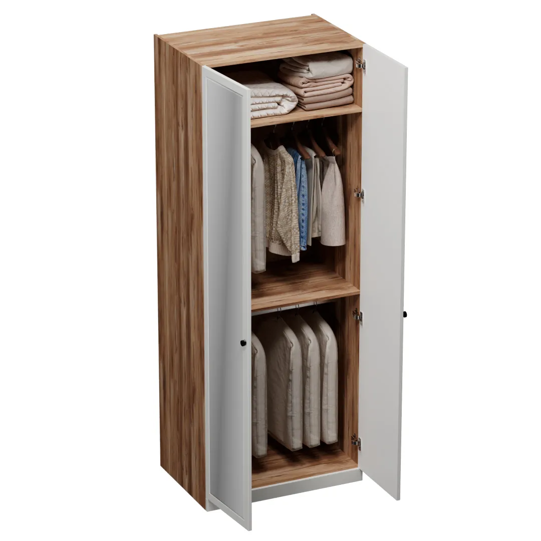 Шкаф двухдверный с зеркалом А210.60-1Z