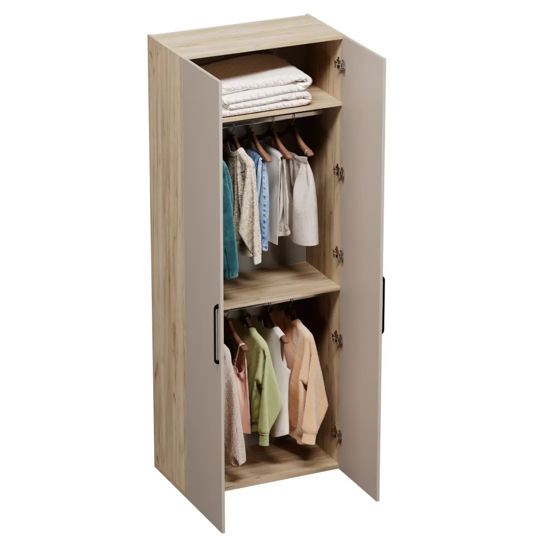 Шкаф двустворчатый L210.44-1