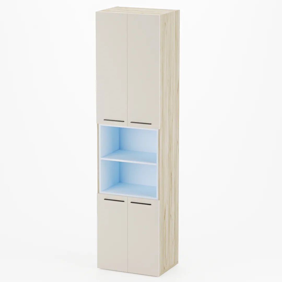 Шкаф книжный с нишей L228.44 Шкаф книжный с нишей L228.44