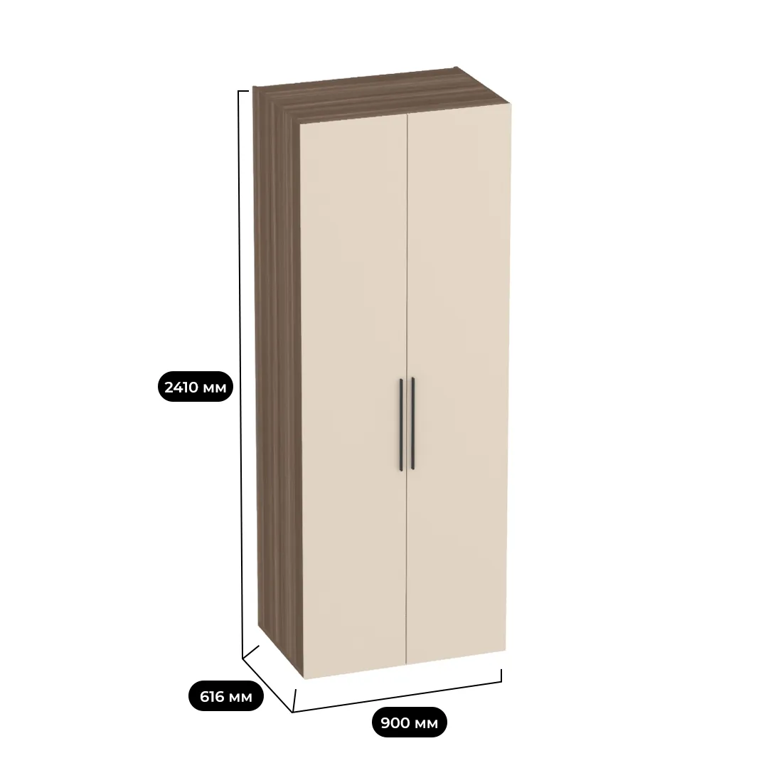 Шкаф двустворчатый L210.60-1