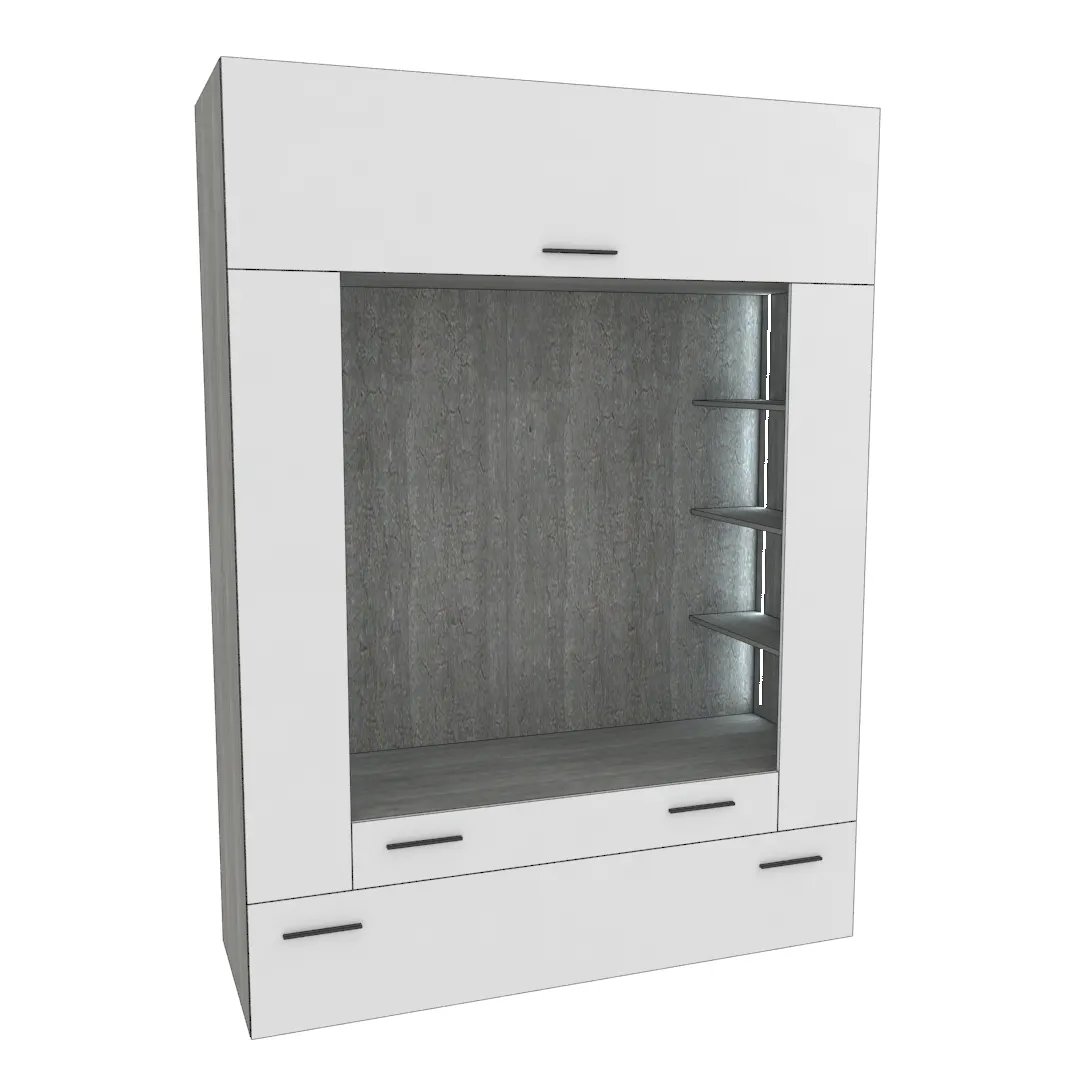 Секция для ТV с подсветкой LG406.60 Секция для ТV с подсветкой LG406.60