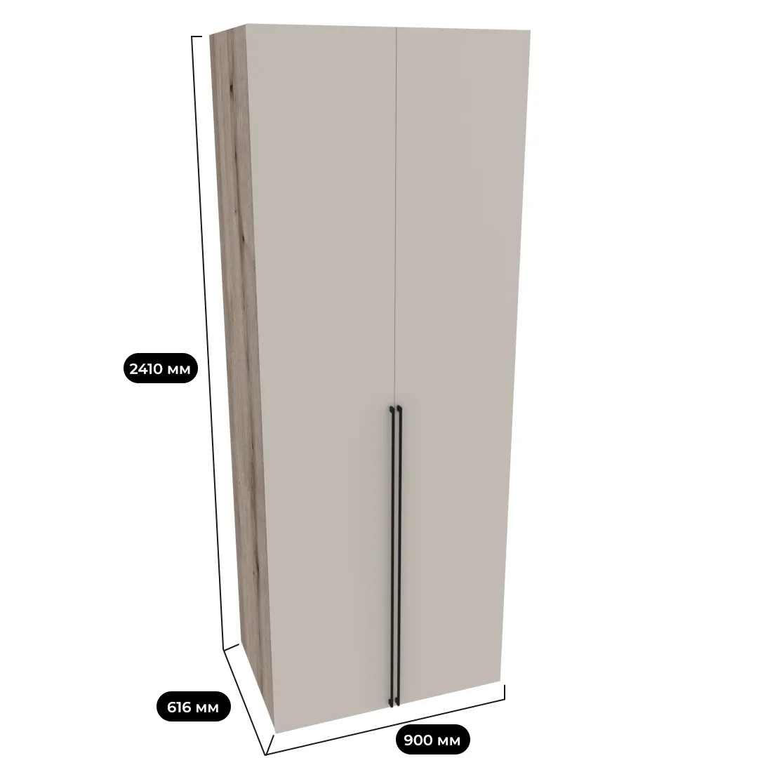 Шкаф двустворчатый L210.60-4