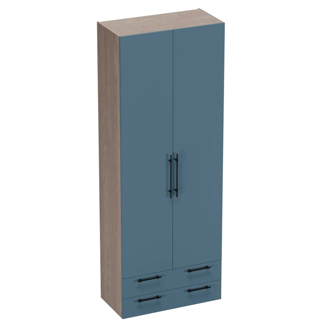 Шкаф двухдверный с ящиками L211.44